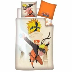 Naruto Shippuden - Housse De Couette 100% Coton - 140 X 200 Cm