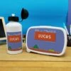 Boîte à Goûter & Gourde Enfant PersonnaliséesRetrogaming