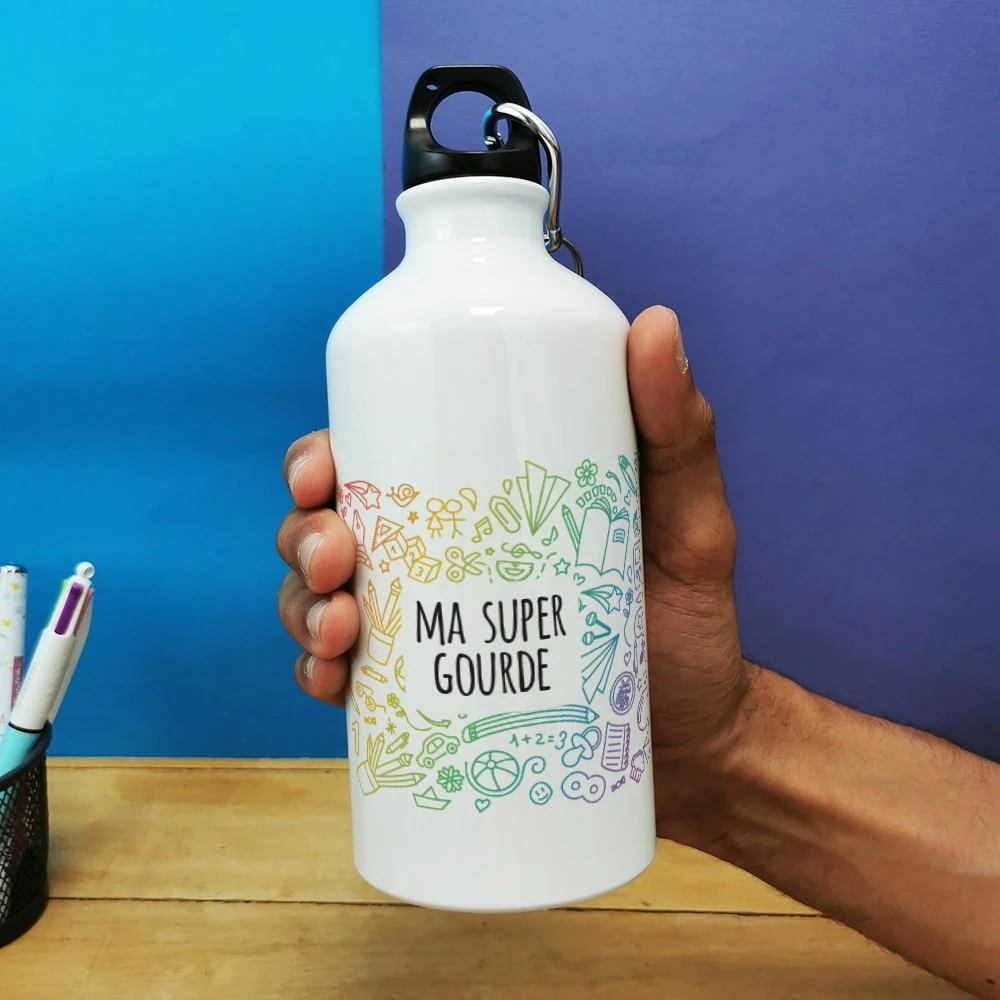 Gourde - Arc En Ciel - Cadeau Rentrée Scolaire Pourfille – Image 4