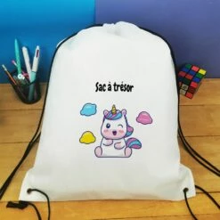 Sac Ă Dos Sport : Gym, Piscine... - Licorne - Cadeaufille