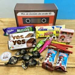 Boîte à Chocolats Des Années 80