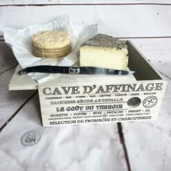 Boite Ă Fromage - Cave D'affinage Avec Couteau Et Grille De Ventilation