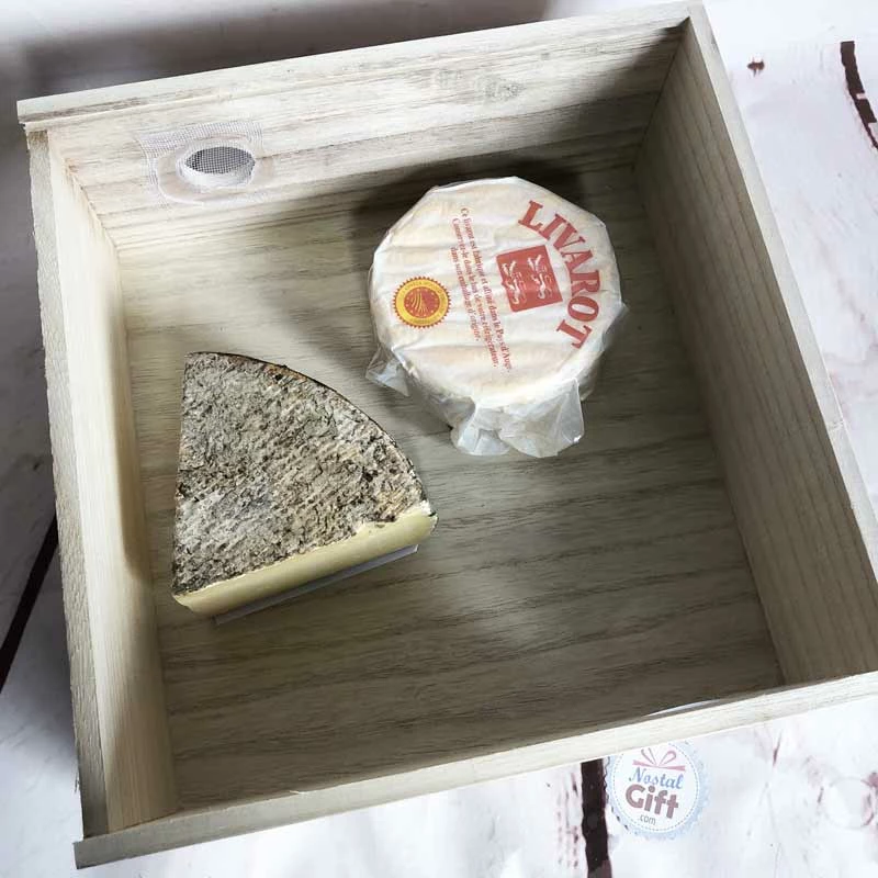 Boite Ă Fromage - Cave D'affinage Avec Couteau Et Grille De Ventilation â Image 4