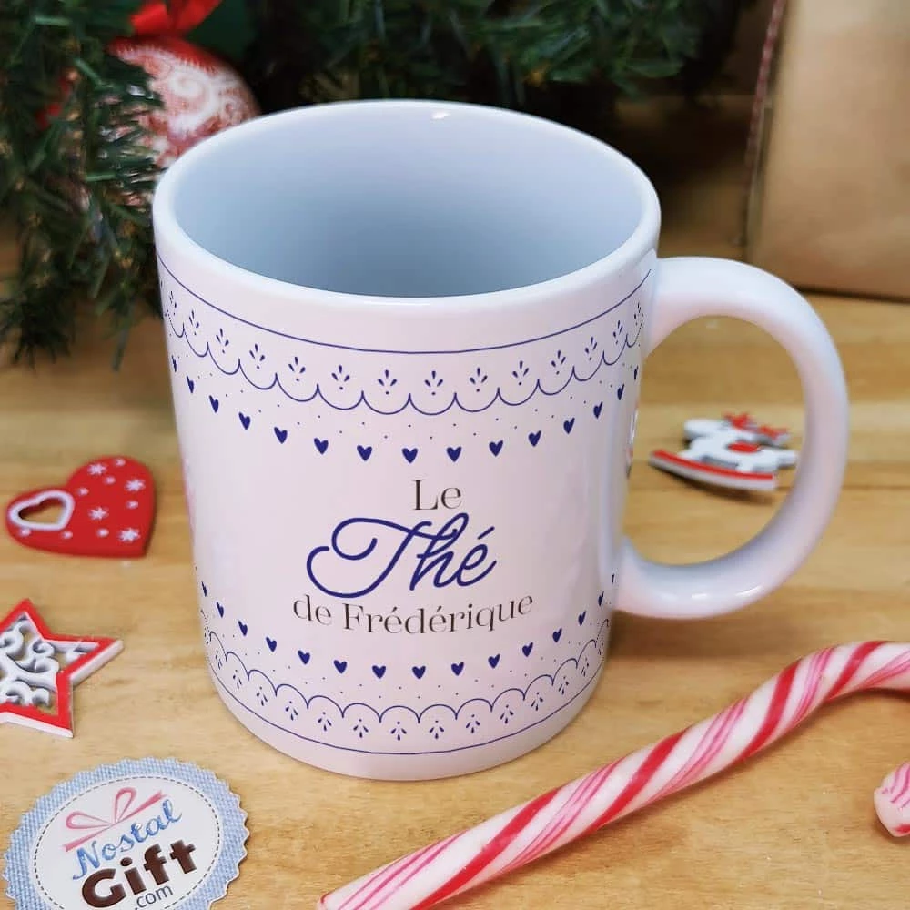 Mug "Thé De Noël" Personnalisé - Cadeau Noël – Image 3