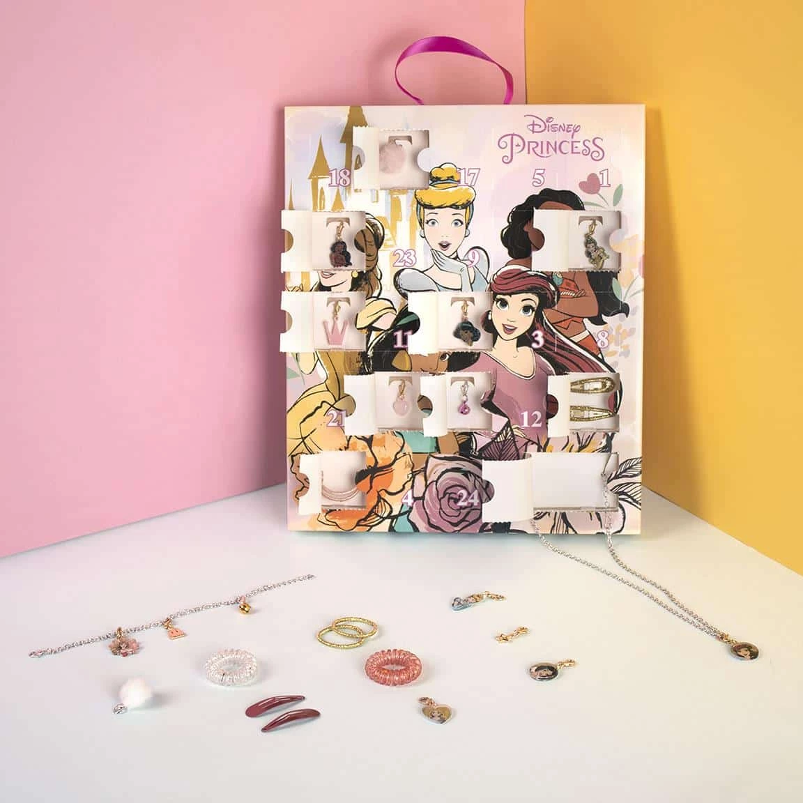 Calendrier De L'avent - Princesses Disney - Bijoux Pour Enfant