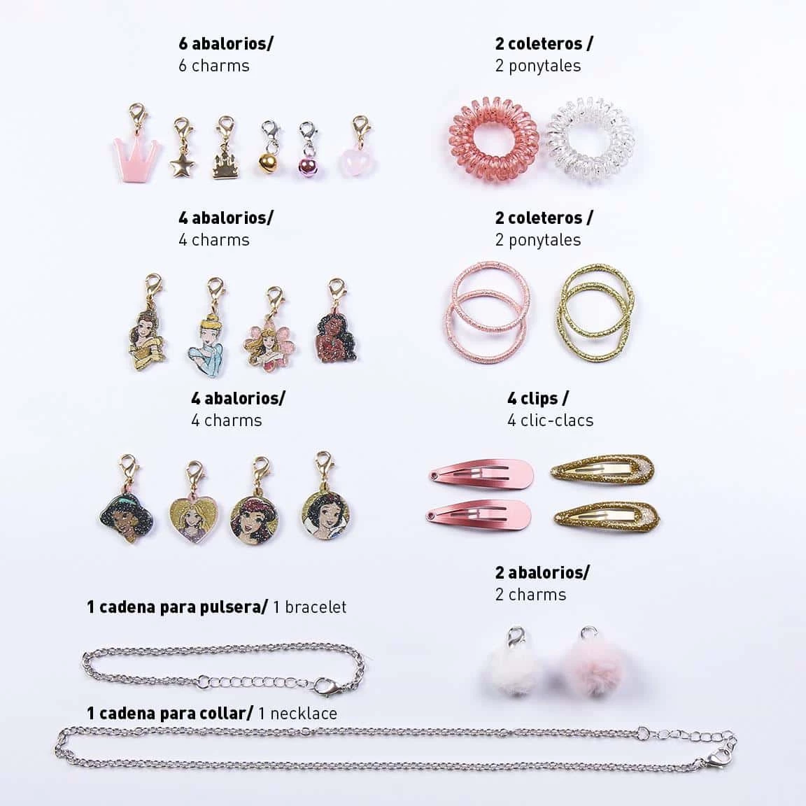 Calendrier De L'avent - Princesses Disney - Bijoux Pour Enfant – Image 2