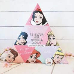 Disney Princesses - Calendrier De L'avent 12 Jours - Produits Beauté Bain Et Corps