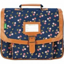 Cartable Bleu Alexa 35 Cm Imprimé De Cerises - Tann's