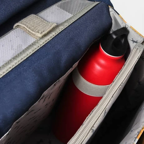 Cartable 38 Cm Rétro Moulin - Caméléon - Green Windmill - CP, CE1, CE2 – Image 5