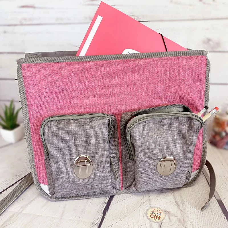 Cartable Vintage 38 Cm Poulette En Baskets - Quo Vadis â Image 3