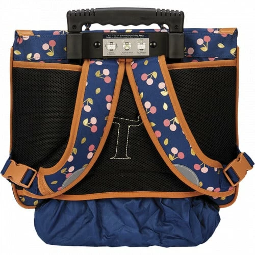 Cartable à Roulettes Bleu Alexa 38 Cm Imprimé De Cerises - Tann's – Image 3