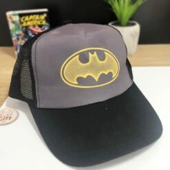 Batman - Casquette Noire Et Grise Ajustable