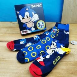 Coffret Cadeau 3 Paires De Chaussettes Sonic35 - 41