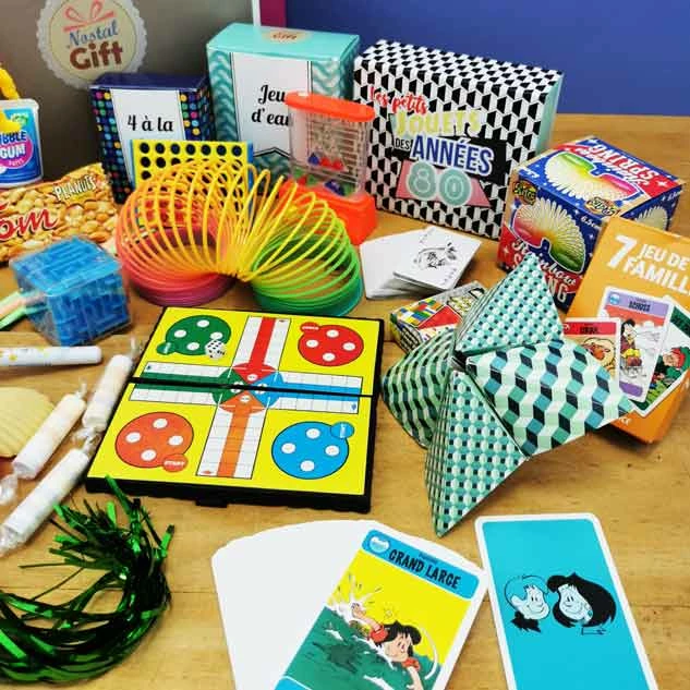 Coffret Cadeau « Jouets Des Années 80 » - Cadeau Femme – Image 2