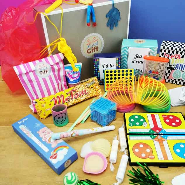 Coffret Cadeau « Jouets Des Années 80 » - Cadeau Femme – Image 3