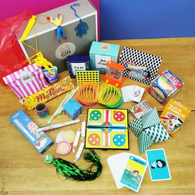 Coffret Cadeau « Jouets Des Années 80 » - Cadeau Femme – Image 4