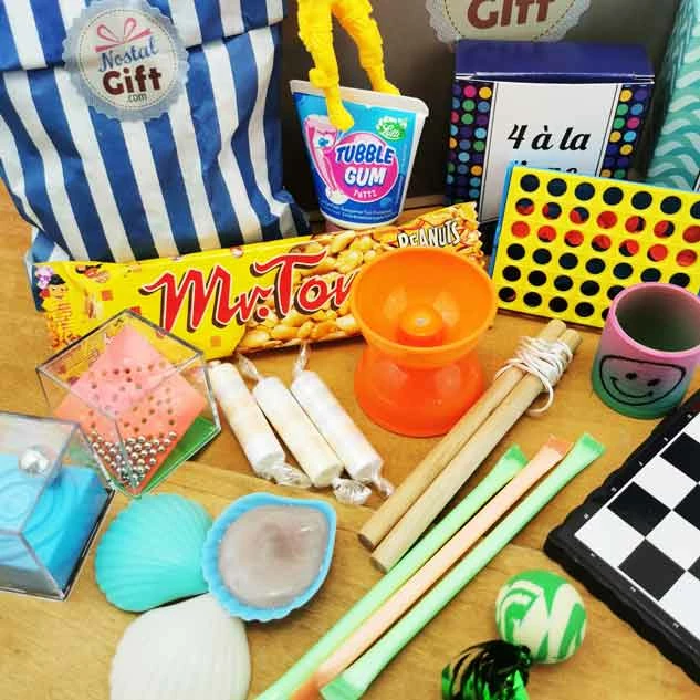 Coffret Cadeau « Jouets Des Années 80 » - Cadeau Homme – Image 2