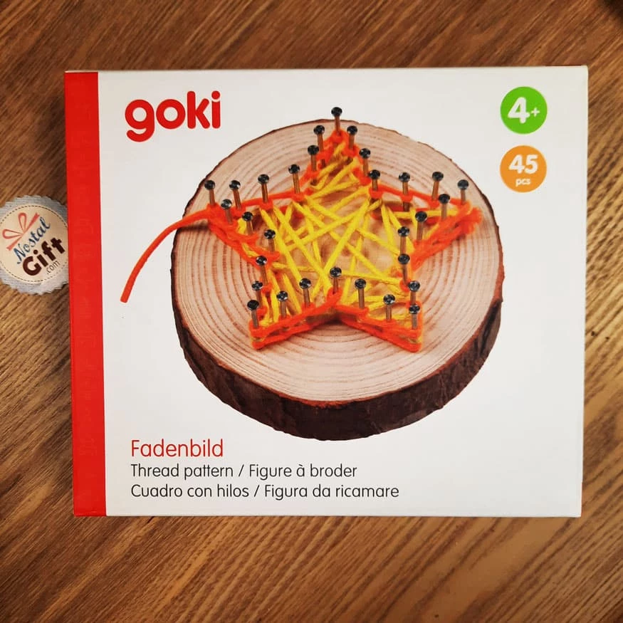 Image En Fil Tendu Avec Clous - Goki