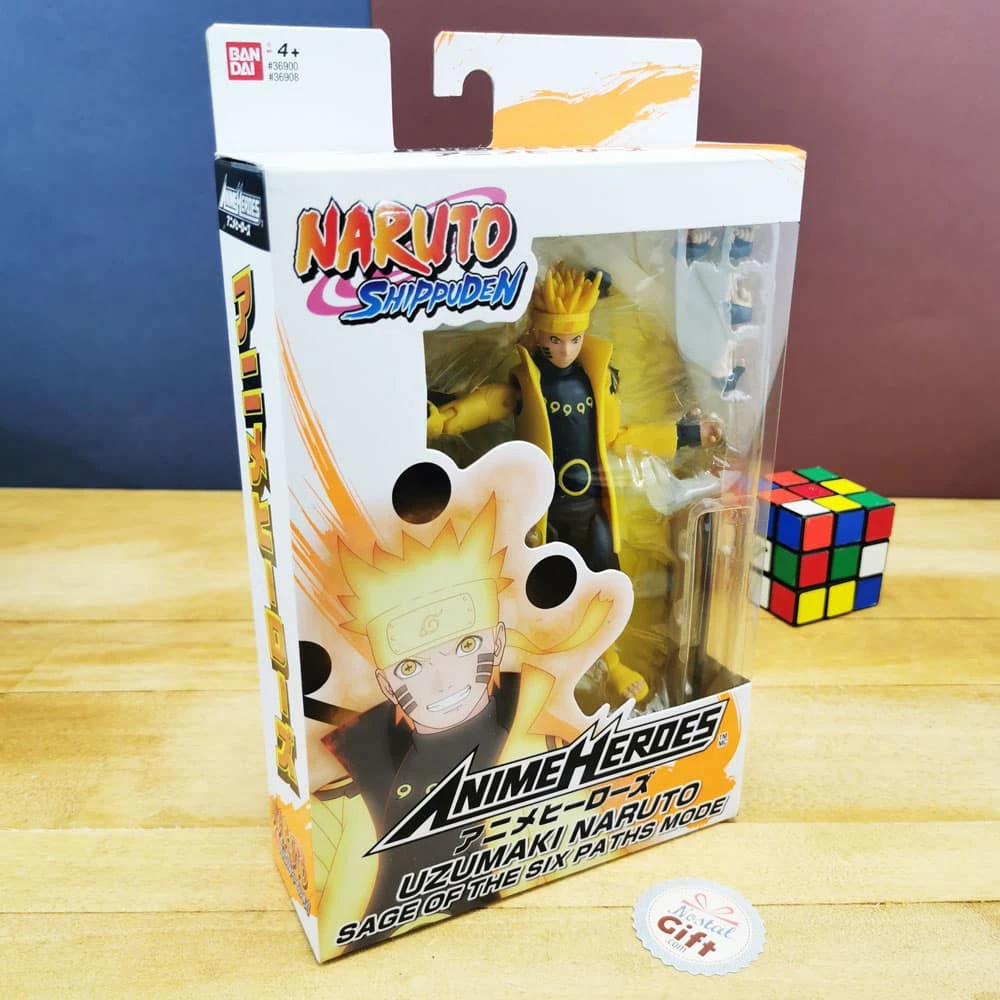 Naruto Shippuden - Figurine Naruto Rikudo - Anime Heroes - 17 Cm â Image 6