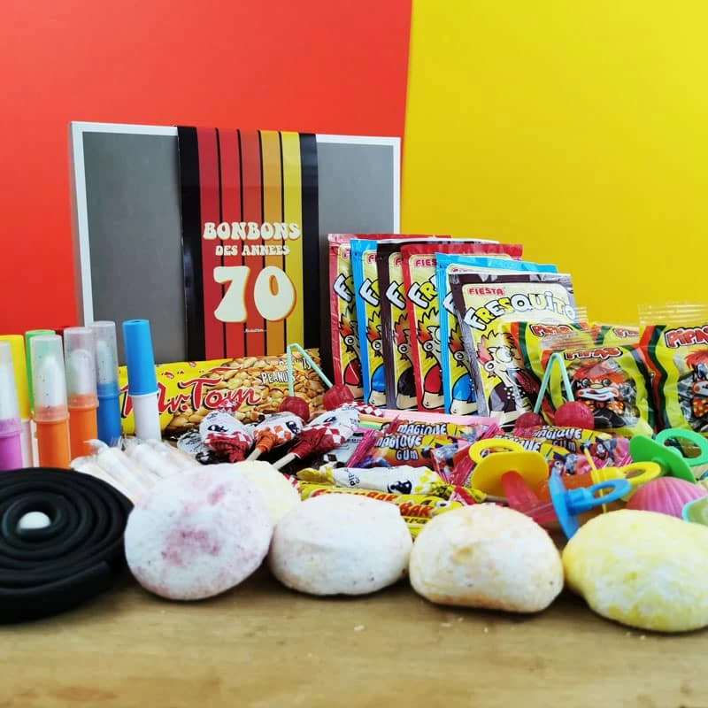 Giga Coffret Bonbons Des AnnĂ©es 70 â Image 2