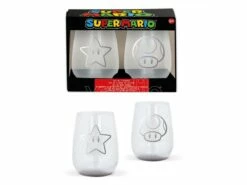 Lot De 2 Verres 510ml - Super Mario