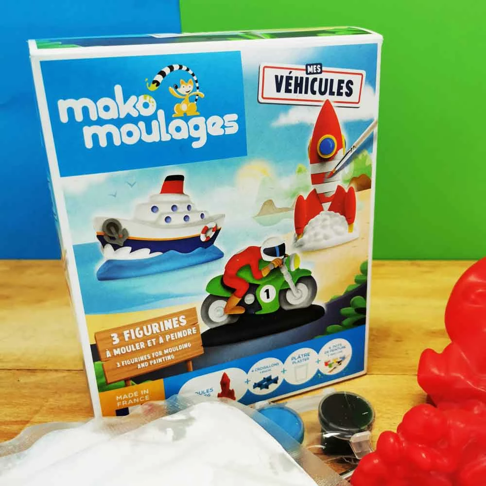 Mako Moulages - Mes VĂ©hicules - Etui 3 Moules â Image 4