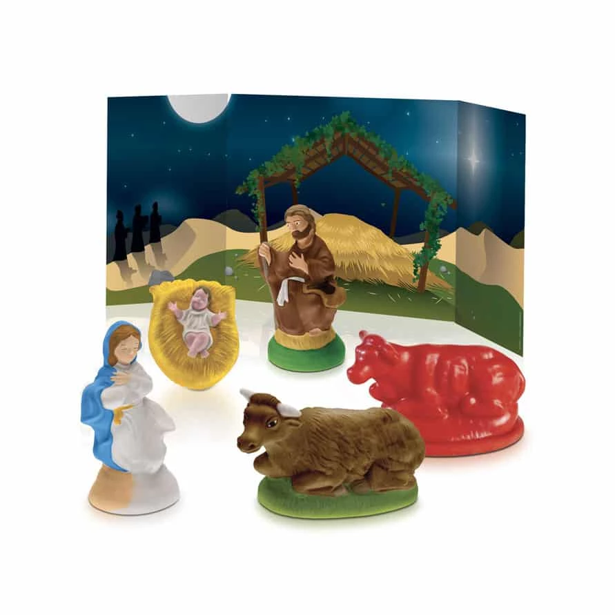 Mako Moulages - "Ma Crèche De Noël" - 5 Moules – Image 4