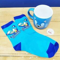 Sonic Classique - Sonic Mug Et Chaussettes