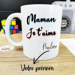 Mug Personnalisé - Maman Je T'aime