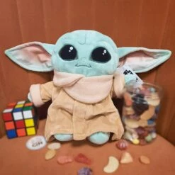 The Mandalorian - Peluche Grogu/Bébé Yoda 25 Cm