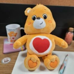 Peluche Bisounours Orange (28cm) - Toubisou - Version 2019