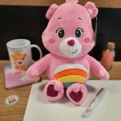 Peluche Bisounours Rose (28cm) - Toucâlin - Version 2019