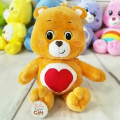 Peluche Bisounours Orange (21cm) - Version 2019