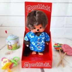Peluche Monchhichi Kiki HawaĂŻ (20 Cm)