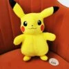Pokémon - Peluche Pikachu En Velour Côtelé - 20 Cm