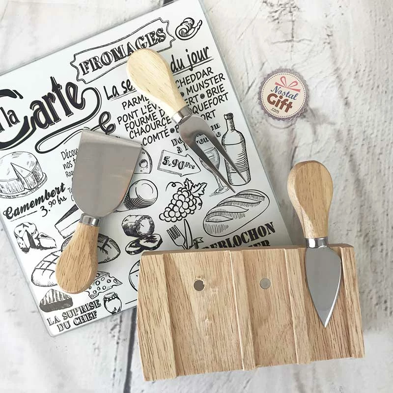 Planche Ă Fromage Et 3 Ustensiles â Image 2