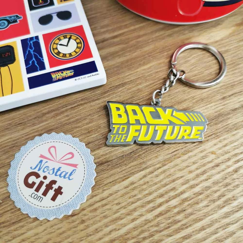 Retour Vers Le Futur - Set 3 Pièces - Mug, Sous-verre Et Porte-clé – Image 2