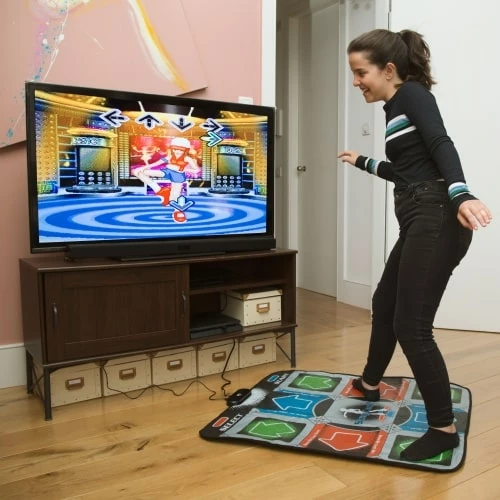 Tapis De Danse Rétro Sur Télévisionavec Plus De 100 Chansons – Image 3