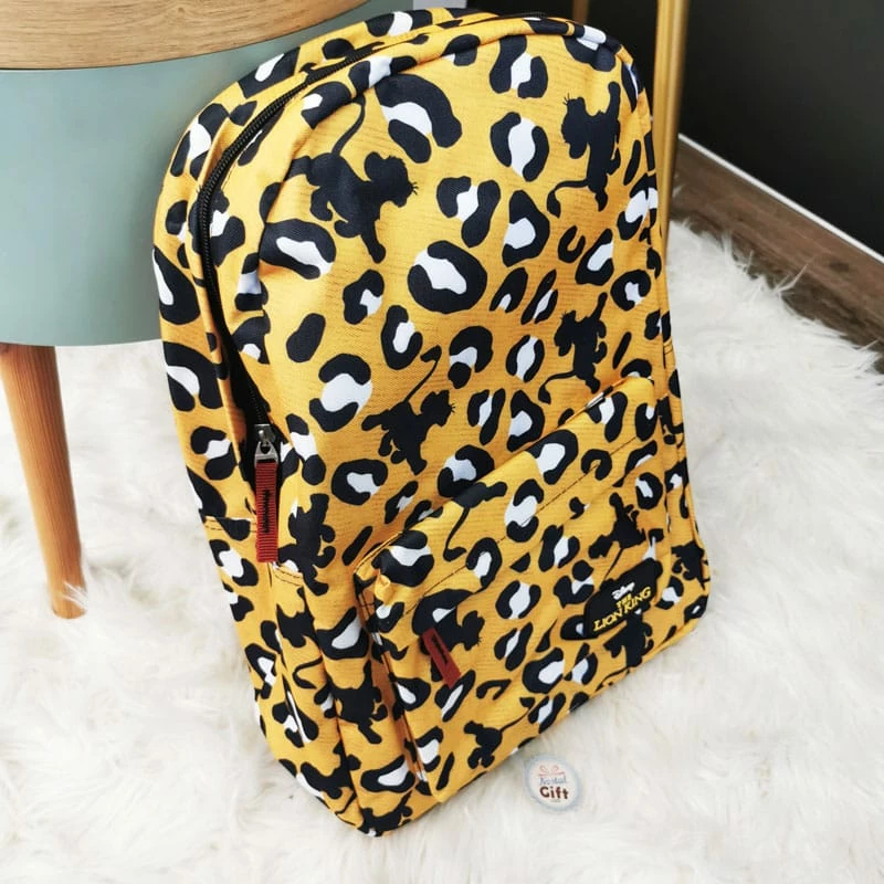Le Roi Lion - Grand Sac Ă Dos / Cartable Jaune (Disney)