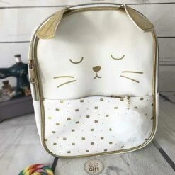 Sac à Dos Avec Motif Chat