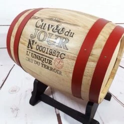 Tonneau à Vin Retro - Distributeur De Vin - 5 Litres - Idee Cadeau Homme