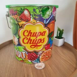 Chupa Chups - Tubo - Pot Métal Fruits De 150 Sucettes