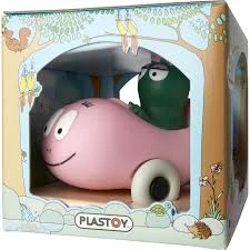 Barbapapa - Grande Figurine / Tirelire Barbapapa Et Barbalala En Voiture (15 Cm) – Image 7