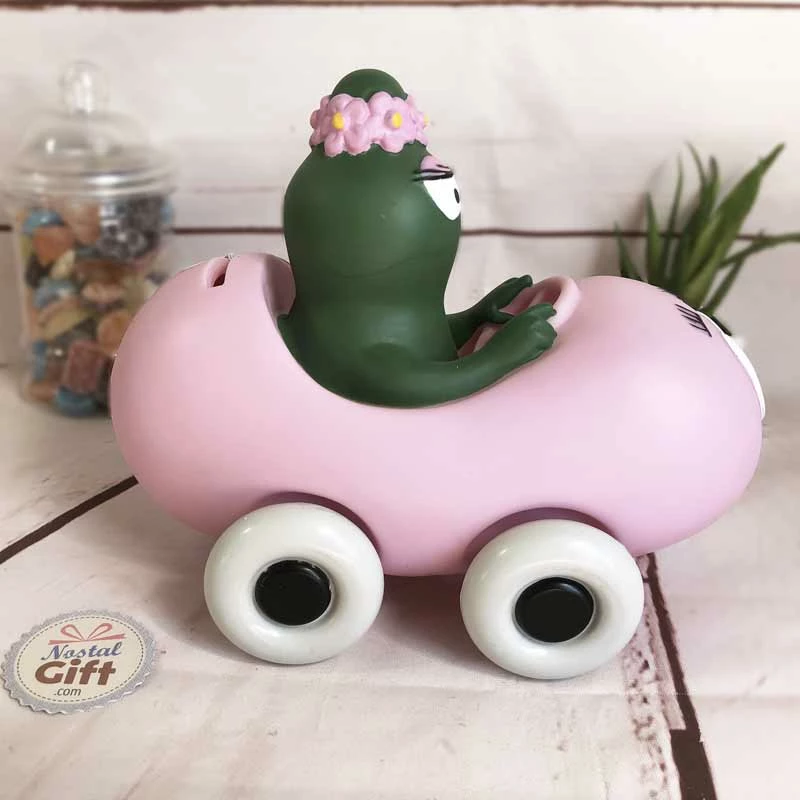 Barbapapa - Grande Figurine / Tirelire Barbapapa Et Barbalala En Voiture (15 Cm) – Image 3